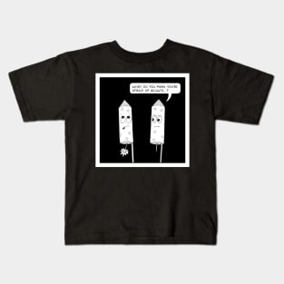 Nervous firework Kids T-Shirt